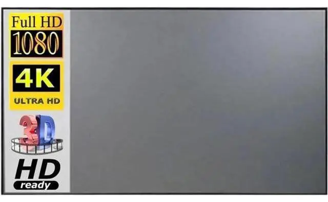 Main image of Projection Screens Smart Home Projector Screen Anti-Light Screen for Home Outdoor Office Portable 3D Hd Projection Screen,120 Inch