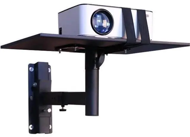 Main image of Projector Stand Projector Bracket Wall Mounted with Tray Training Universal Pan Tilt Adjustment Shelf Meeting Projector Shelf Projector Mount for Wall