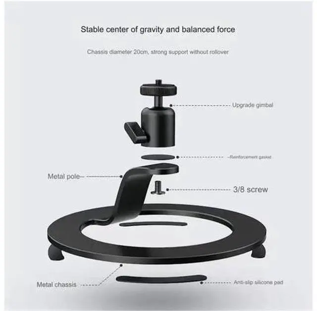 Alt view image 2 of 6 - Projector Bracket Table Projector Stand Support Desktop Beam Video Projector Tripod Mount Holder Base Bracket for Home and Office projectors