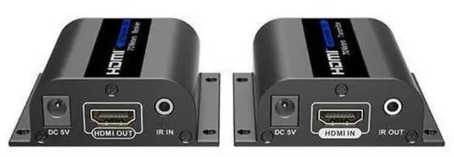 Alt view image 3 of 3 - Rocstor Y10G008-B1 Truereach 4k@30zhz Hdmi Extender Over Cat6/cat6a/cat7 Ethernet Cable - 4k 30hz U