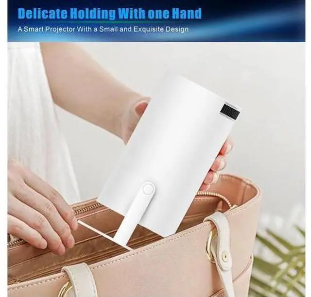Alt view image 6 of 7 - X30MAX Retro Game Projector,4k 1080P Portable Mini Projector,Home Cinema Outdoor Projector for Phone Laptop