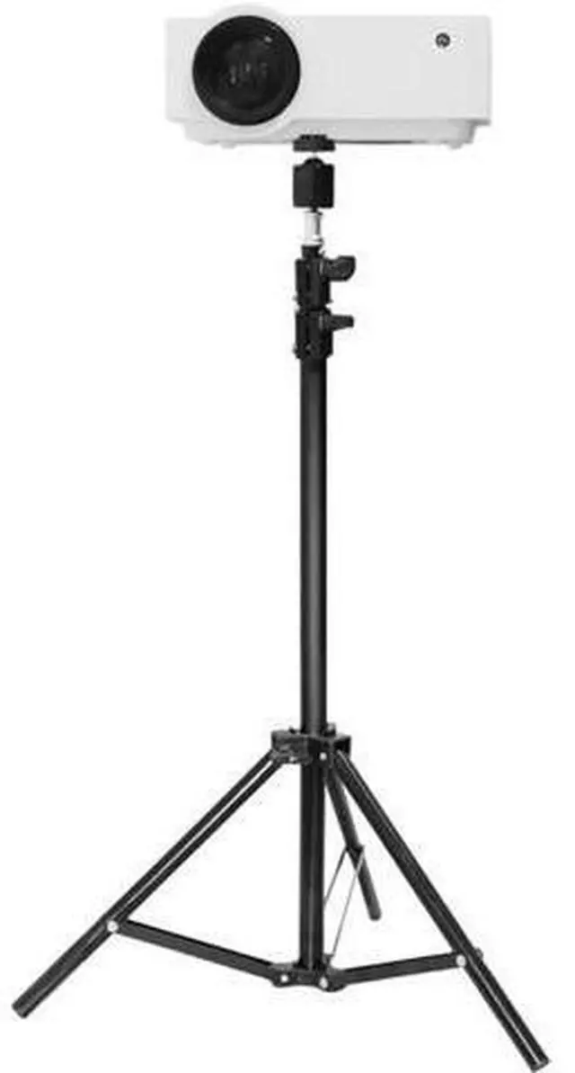 Alt view image 3 of 7 - Projector Stand Projector Adjustable Tripod Desktop Stand Projector 160cm Cloud Stand Suitable for Home Theater Studio Travel