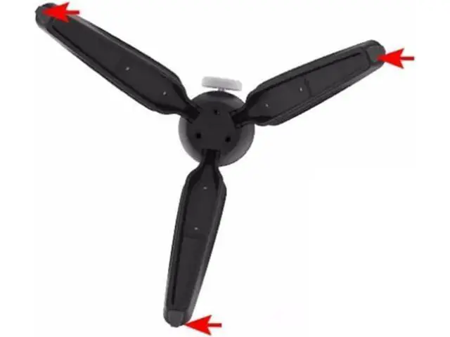Alt view image 5 of 6 - Mount Bracket Multifunctional Desktop Projector Stand Accessories Tripod Folding Portable Projector Stand Office Projector(Blue)