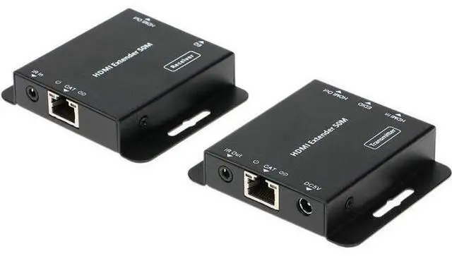 Main image of HDV-E50C 50m / 164ft HDMI Extender HD 1080P Over Single CAT5E / CAT6 for DVD Blu-ray Players HDTV Set-Top Box