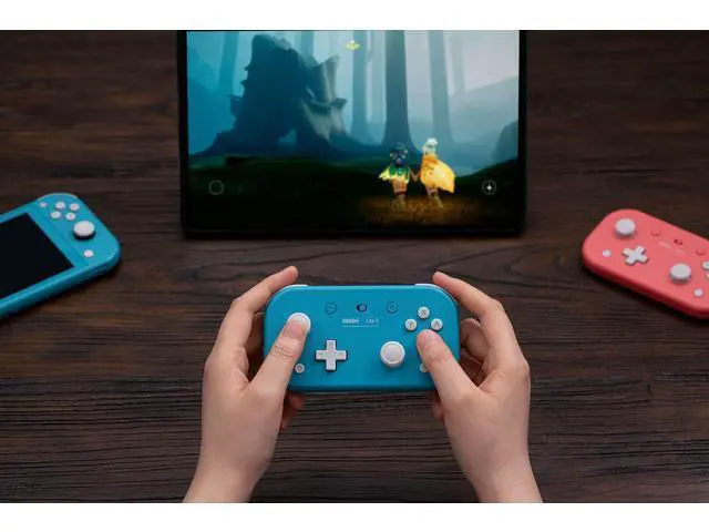 Alt view image 7 of 7 - 8Bitdo Lite 2 Bluetooth Gamepad for Switch, Switch Lite, Android and Raspberry Pi (Turquoise)