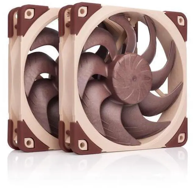 Main image of Noctua NF-A12x25 G2 PWM Sx2-PP, Dual Fan Set for Push-Pull and Side-by-Side Applications (Brown)