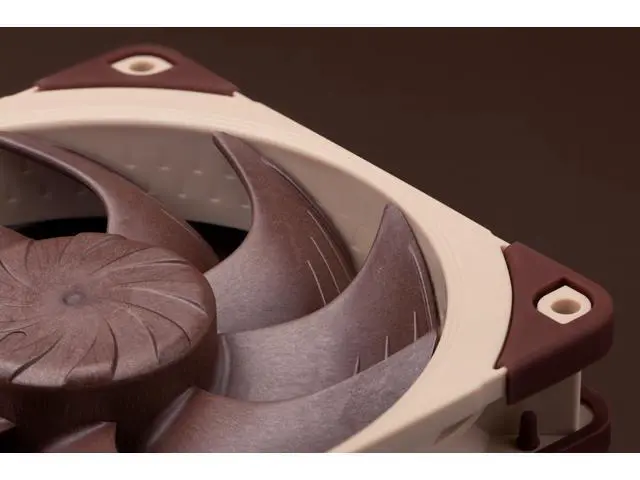 Alt view image 7 of 7 - Noctua NF-A12x25 G2 PWM Sx2-PP, Dual Fan Set for Push-Pull and Side-by-Side Applications (Brown)