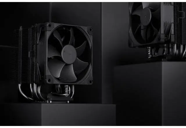 Alt view image 4 of 6 - Noctua NH-U9S chromax.Black, 92mm Single-Tower CPU Cooler (Black)