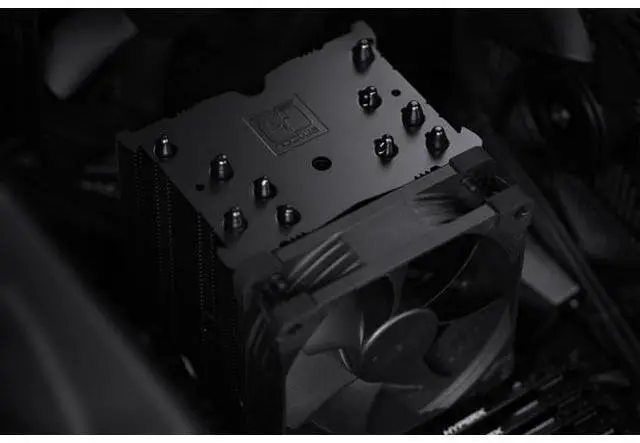 Alt view image 5 of 6 - Noctua NH-U9S chromax.Black, 92mm Single-Tower CPU Cooler (Black)