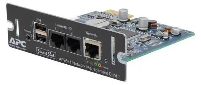 Main image of APC AP9631 UPS Network Management Card 2 with Environmental Monitoring