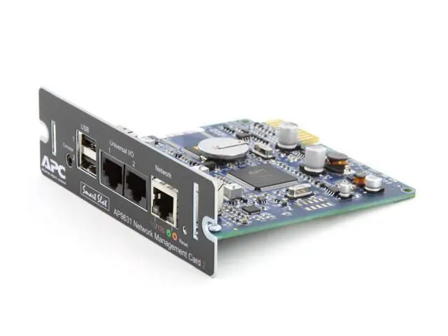 Alt view image 5 of 7 - APC AP9631 UPS Network Management Card 2 with Environmental Monitoring