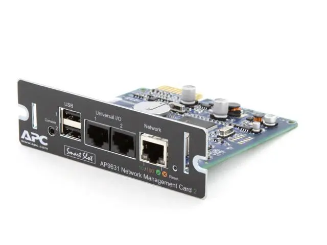 Alt view image 4 of 7 - APC AP9631 UPS Network Management Card 2 with Environmental Monitoring