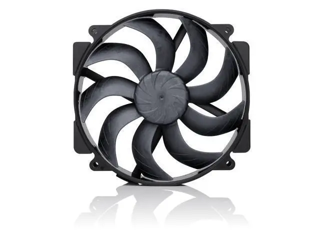 Alt view image 2 of 7 - Noctua NF-A14x25r G2 PWM Sx2-PP chromax.black, Push-Pull Set of two Premium-Quality Quiet 140mm PC Fans (Black)