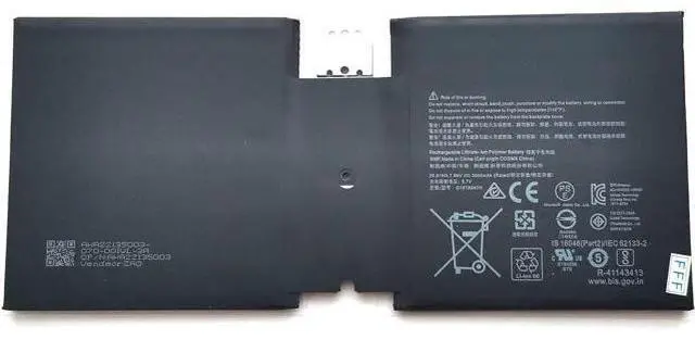 Main image of CQCEO DYNU01 G16TA047H Battery for Microsoft Surface Go 2 1901/1926/1927 Series Tablet PC 7.66V/26.81Wh/3500mAh