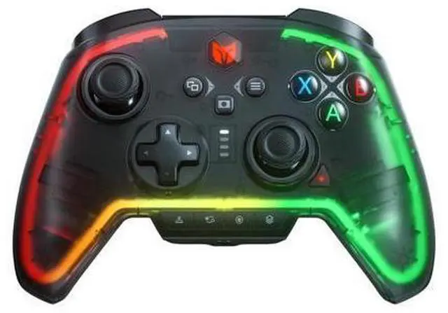 Main image of BIGBIG WON Wireless Controller, Rainbow 2 Pro PC Controllers Motion Aiming, Hall Triggers, ALPS Joystick, Custom Button, 3.5mm Audio Gaming Controller for PC Windows/Android/iOS/Switch Controllers