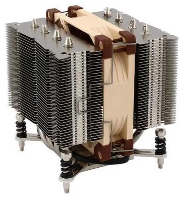 Alt view image 3 of 7 - Noctua NH-D9DX i4 3U, Premium CPU Cooler for Intel Xeon LGA20xx (92mm, Brown)