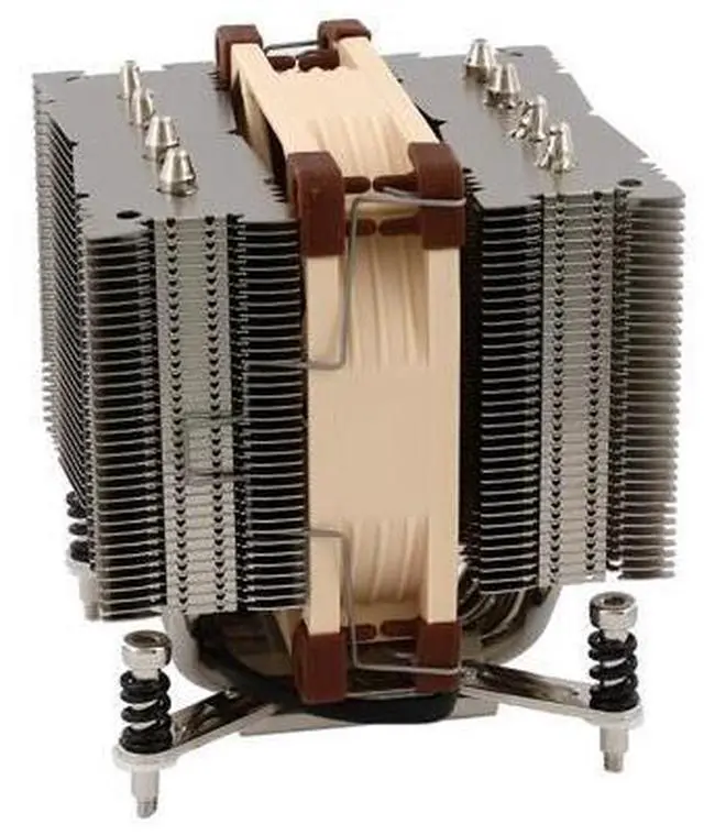 Alt view image 4 of 7 - Noctua NH-D9DX i4 3U, Premium CPU Cooler for Intel Xeon LGA20xx (92mm, Brown)
