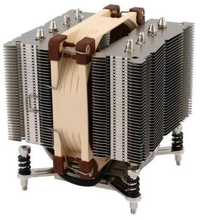 Alt view image 6 of 7 - Noctua NH-D9DX i4 3U, Premium CPU Cooler for Intel Xeon LGA20xx (92mm, Brown)