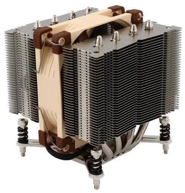 Alt view image 7 of 7 - Noctua NH-D9DX i4 3U, Premium CPU Cooler for Intel Xeon LGA20xx (92mm, Brown)