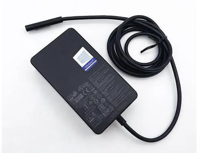 Main image of Wsirak 100% Original Genuine Microsoft Surface Adapter Charger For Surface Book Laptop 3 2 1 Pro X 7 6 5 4 3 Surface Go 127W 15V 8A AC Power Supply Adapter