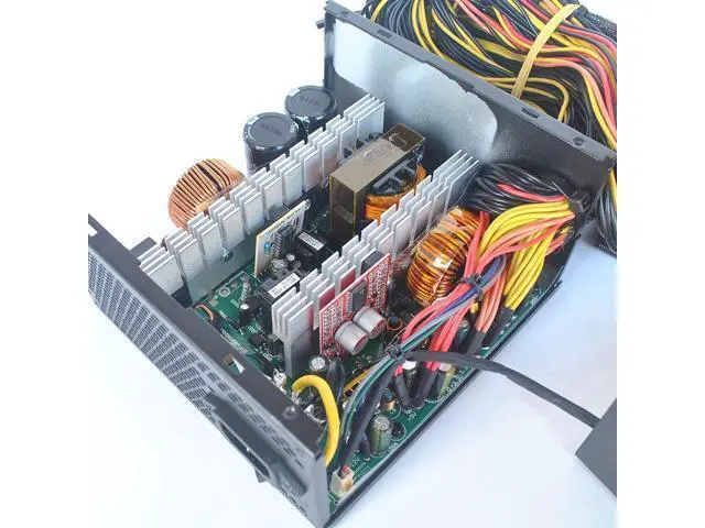 Alt view image 5 of 7 - 1000W Mining Power Supply for 8 GPUs ETH Rig Ethereum Miner with Auto-Thermally Controlled Fan, Mining Rig PSU ATX PC Power Supply Designed 110V PSU