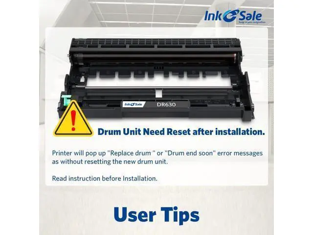 Alt view image 4 of 7 - INK E-SALE Compatible TN660 Toner Cartridge and DR630 Drum Set Replacement (1D+3T) for Brother MFC-L2700DW HL-L2340DW HL-L2300D HL-L2380DW DCP-L2540DW DCP-L2520DW MFC-L2740DW MFC-L2720DW Printer