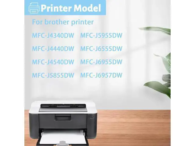 Alt view image 2 of 7 - Ink Cartridge for Brother LC436BK LC436C LC436M LC436Y High Yield,Compatible for Brother J4340DW J4440DW J4540DW J5855DW J5955DW J6555DW J6955DW J6957DW Printer Magenta