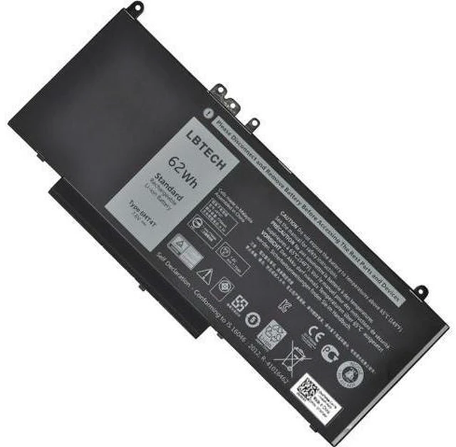 Alt view image 2 of 2 - LBTECH 6MT4T Compatible Laptop Battery Replacement for Dell Latitude E5450 E5470 E5550 E5570 Notebook 15.6" Series 7.6V 62Wh