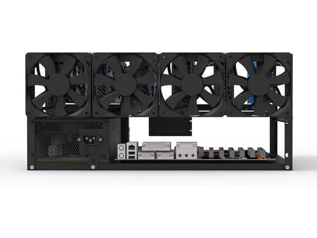Alt view image 7 of 7 - Azusumi Graphics Card Holder,Motherboard Bracket,Durable Open Mining Rig Frame Case