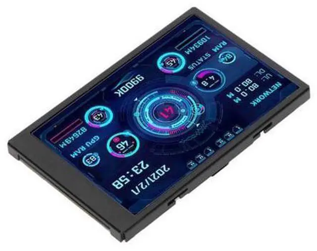 Alt view image 3 of 6 - 3.5inch IPS USB Mini Screen AIDA64 PC CPU RAM Data Monitor PC Sensor Panel Display Temperature Monitor Computer Temp Monitor