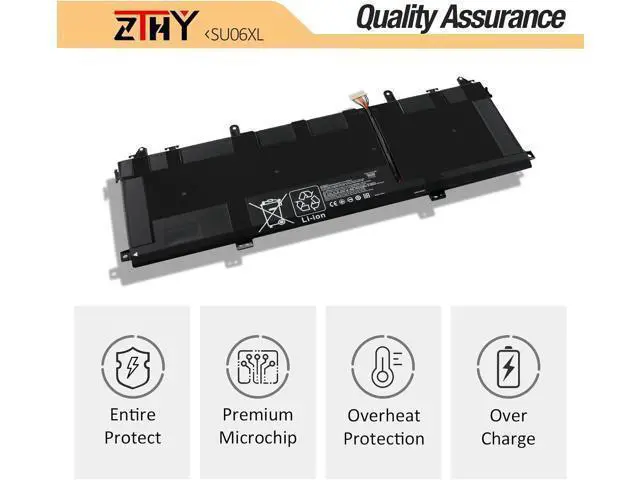 Alt view image 5 of 7 - ZTHY SU06XL Battery Replacement for HP Spectre X360 15-DF 15T-DF 15-DF0XXX 15-DF1XXX 15T-DF100 15-DF0013DX 15-df1033dx 15-DF0033DX 15-DF1043DX 15-DF0043DX 15-DF0070NR L29048-271 L29184-005 SU06084XL