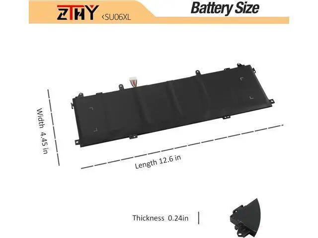 Alt view image 7 of 7 - ZTHY SU06XL Battery Replacement for HP Spectre X360 15-DF 15T-DF 15-DF0XXX 15-DF1XXX 15T-DF100 15-DF0013DX 15-df1033dx 15-DF0033DX 15-DF1043DX 15-DF0043DX 15-DF0070NR L29048-271 L29184-005 SU06084XL