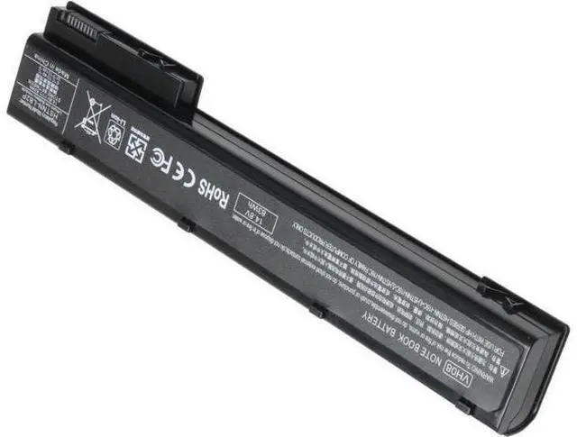 Alt view image 3 of 7 - 8-Cell VH08 VH08XL Laptop Battery for HP EliteBook 8560w 8570w 8760w 8770w, fits 632113-151 632425-001 632427-001 HSTNN-F10C HSTNN-I93C HSTNN-IB2P HSTNN-LB2P QK641AA