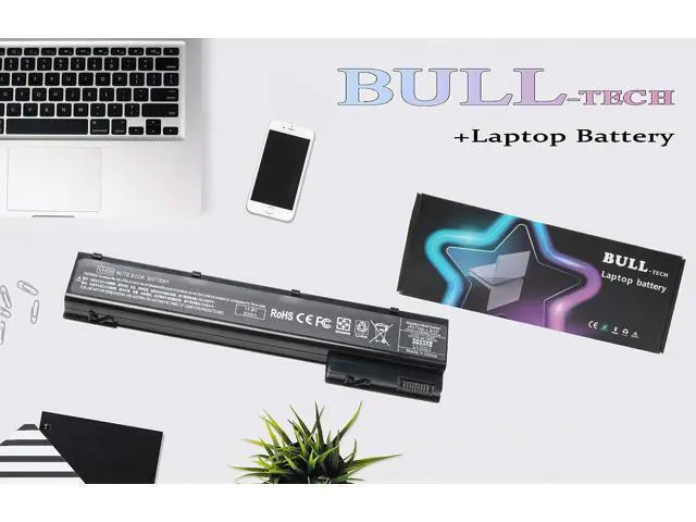 Alt view image 6 of 7 - 8-Cell VH08 VH08XL Laptop Battery for HP EliteBook 8560w 8570w 8760w 8770w, fits 632113-151 632425-001 632427-001 HSTNN-F10C HSTNN-I93C HSTNN-IB2P HSTNN-LB2P QK641AA