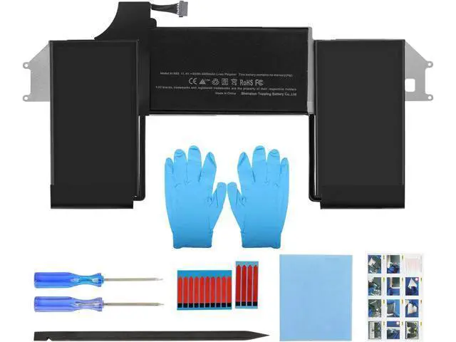Main image of A1965 Laptop Battery for MacBook Air 13" Retina A1932 (2018 2019, Early 2020) A2179 EMC 3184 3302 MacBook Air8,1 8,2 9,1 MRE82 MRE92 MVFH2 MWTJ2 MVH22 MVFM2 MVFK2 MREE2 MREC2 MREA2 MREF2 MUQT2 MUQU2