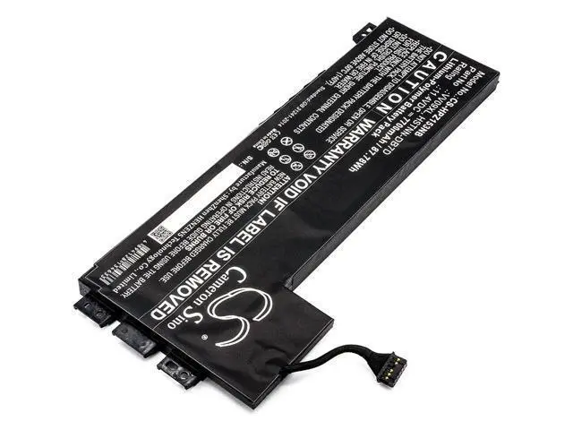 Alt view image 2 of 4 - Battery Replacement for HP ZBook 15 G3 V1H59UT ZBook 15 G3 (T7V52ET) ZBook 15 G3-Y6J87ES 808452-001 VV09XL HSTNN-DB7D 808398-2C1 808452-002 808398-2C2 808398-2B2 VV09090XL
