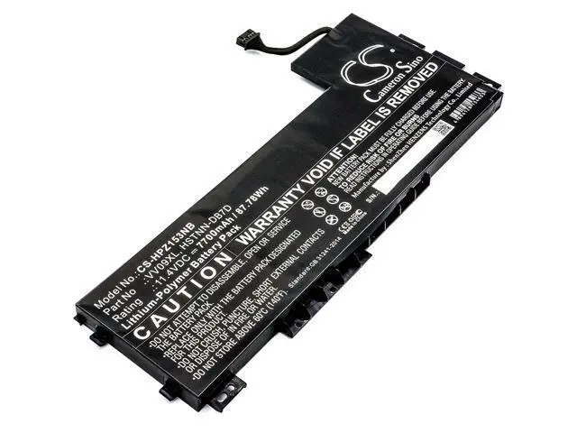 Main image of Battery Replacement for HP ZBook 15 G3 V1H59UT ZBook 15 G3 (T7V52ET) ZBook 15 G3-Y6J87ES 808452-001 VV09XL HSTNN-DB7D 808398-2C1 808452-002 808398-2C2 808398-2B2 VV09090XL