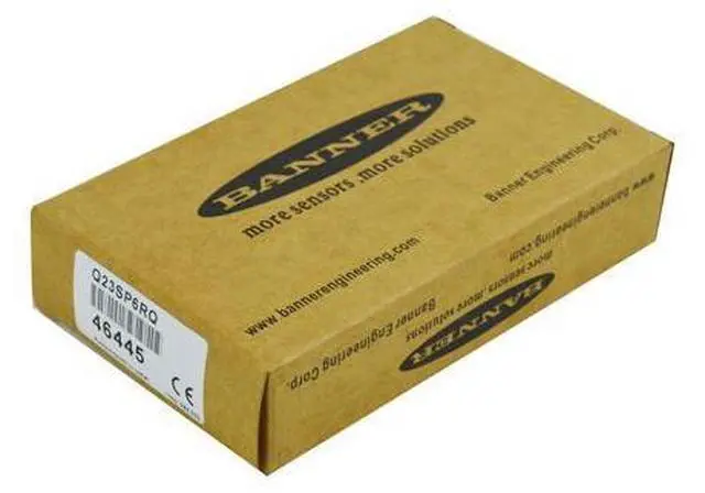 Alt view image 2 of 6 - BANNER Q23SP6RQ Photoelectric Sensor New