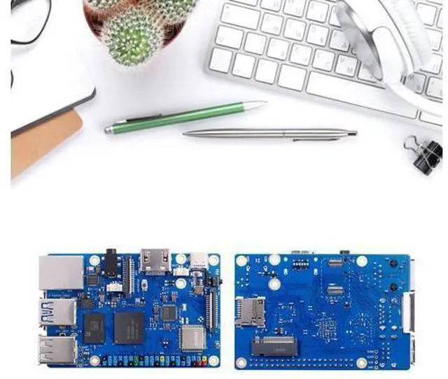 Alt view image 2 of 7 - Single Board Computer Motherboards Control Board for Orange Pi 3B Computer