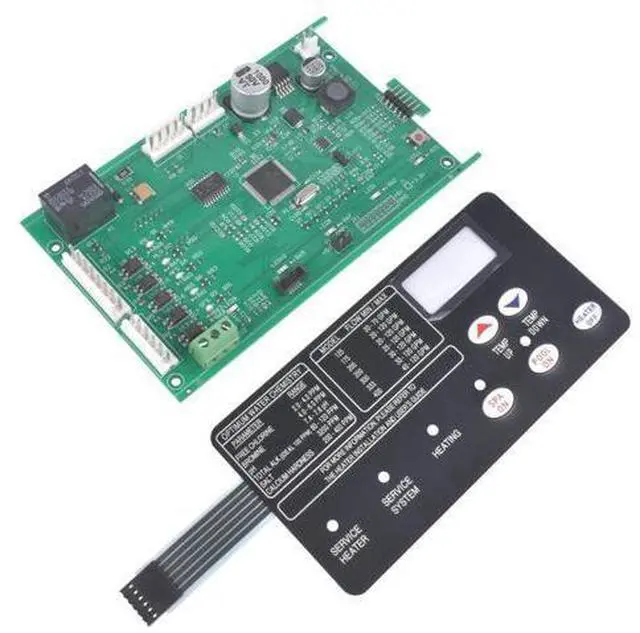 Alt view image 5 of 7 - 42002-0007S Control Board Kit with 472610Z Switch Pad For Pentair MasterTemp NA/LP