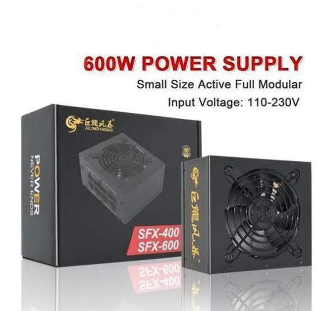 Main image of 110-230V 600W PSU 80Plus Bronze SFX Micro Full Module Professional E-sports Electronic Game PC Power Source