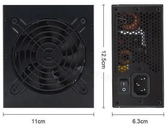 Alt view image 2 of 6 - 110-230V 600W PSU 80Plus Bronze SFX Micro Full Module Professional E-sports Electronic Game PC Power Source