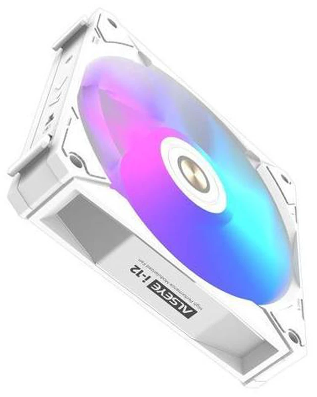 Alt view image 3 of 7 - ALSEYE i12 PC Case Fan Kit, Three Wireless ARGB & PWM Case Fans kit with Snap-in Connection Structure (i12 kit Black)