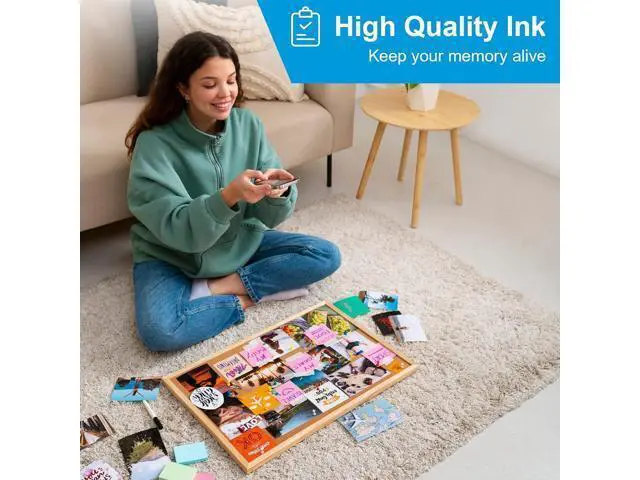 Alt view image 7 of 7 - 63XXL 63XL Ink Cartridge Combo Pack | High Yield Ink 63 63XL Black/Color Works for Envy 4520 for Officejet 3830 4650 5255 Series Printer