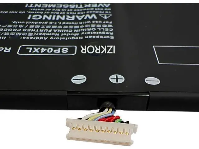 Alt view image 4 of 5 - IZKROR SP04XL 61.4Wh 3990mAh Battery Replacement for HP Spectre x360 Convertible 13T-AP000 Touch 13-AP 13-AP0XXX 13-AP0XXXTU Series HSTNN-OB1B HSTNN-IB8R L28764-005 TPN-Q185 TPN-Q203 TPN-Q204