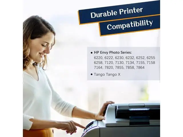 Alt view image 3 of 6 - ColorKing Remanufactured Ink Cartridge Replacement 64XL 64 XL Ink Cartridge Envy Photo 7855 7858 7155 6255 7164 7864 7158 7160 6252 5542 Printer Ink Cartridges ( 1 Black, 1 Tri-Color )