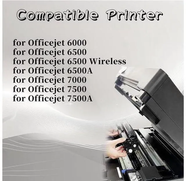 Alt view image 2 of 7 - 920xl Ink Cartridge High Yield Compatible for Officejet 6000 6500 6500 Wireless 6500A 7000 7500 7500A Printer 3 Set