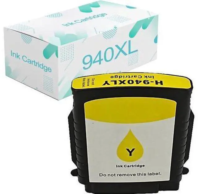 Main image of Compatible 940XL Ink Cartridges Replacement 940 940XL with 8000 Wireless 8500 (CB862A) Officejet Pro 8000(CB092A) 8500A Printer Yellow Ink