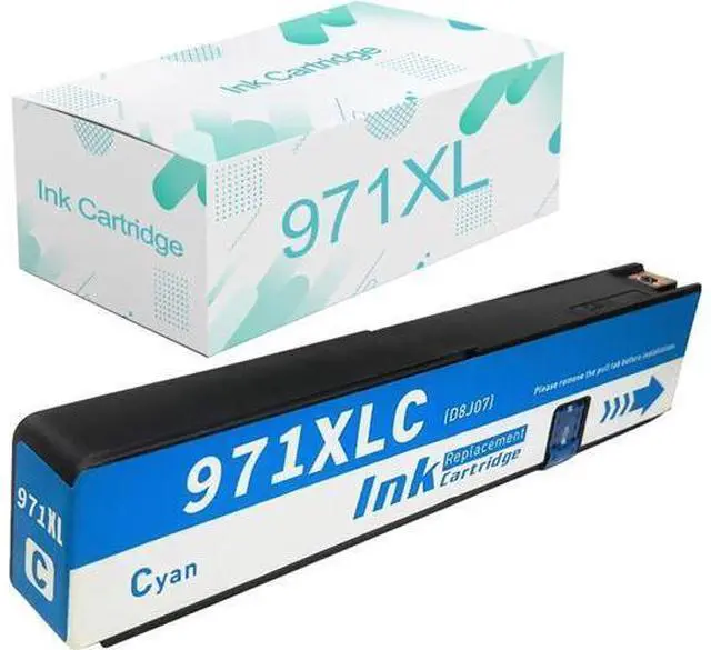 Main image of Compatible 970XL 971XL Ink Cartridges Replacement 970 971 970XL 971XL with Officejet Pro X451dn X451dw X476dn X476dw X551dw X576dw Printer Cyan Ink
