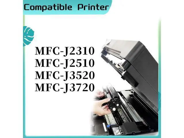 Alt view image 2 of 7 - LC563 Ink Cartridge for Brother High Yield Replacement Pack,Compatible for MFC-J2310 MFC-J2510 MFC-J3520 MFC-J3720 Printer 2 Set